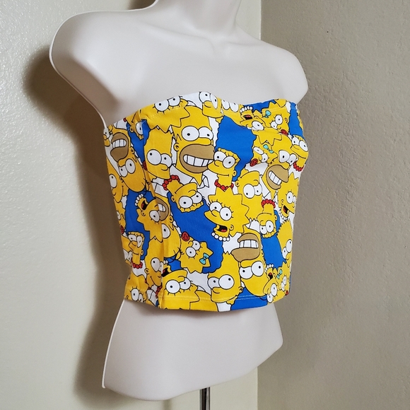 The Simpsons Crop Top - Picture 5 of 8